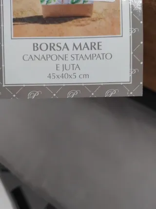 Borsa mare floreale