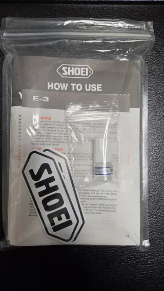 Shoei GT-Air3 Manual, Silicona y Pegatinas