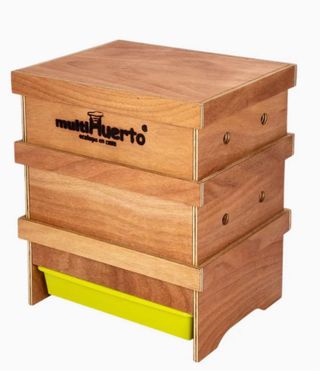 Vermicompostera de madera multiHuerto