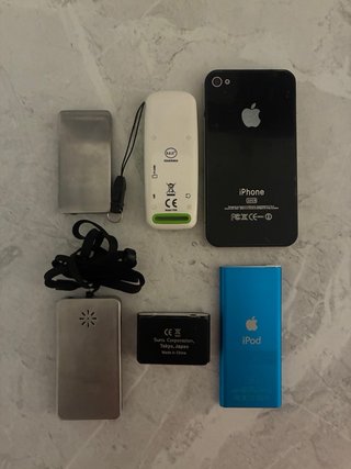 Lote MP3, altavoz, iPod, cascos... LEA DESCRIPCIÓN