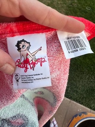 Toalla Betty Boop Roja