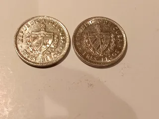Monedas Cuba Che Guevara 1995 y 2002