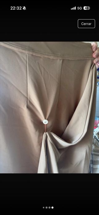 Falda de amazonas beige