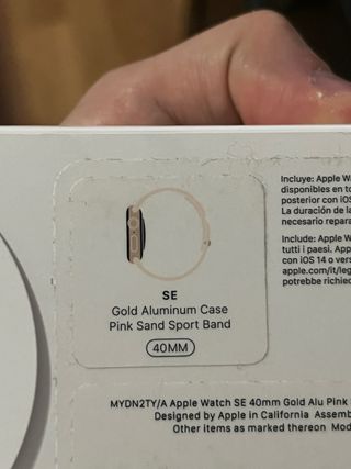 Apple Watch SE 40mm Oro Rosa
