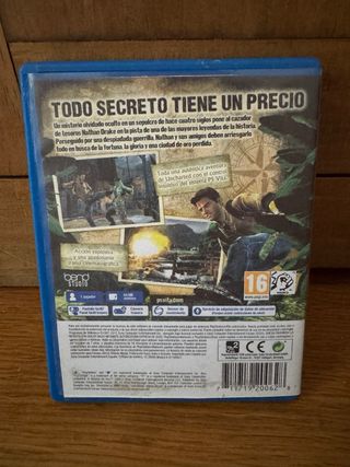 Uncharted El Abismo de Oro PS Vita Pal España