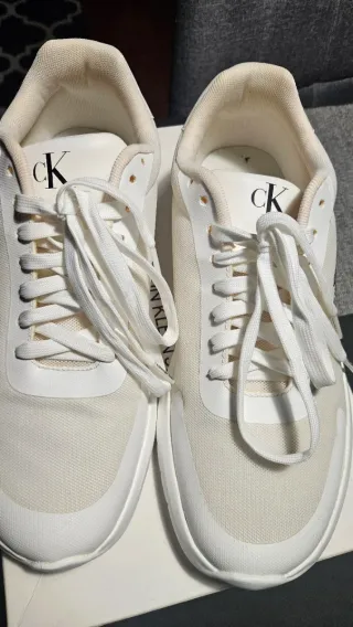 Zapatillas Calvin Klein Beige/Blanco