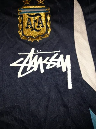 Camiseta deportiva hombre azul Argent...