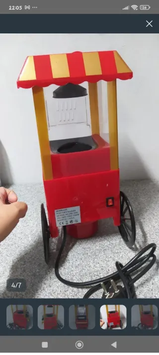 Máquina Palomitas Estilo Movie Time