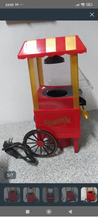 Máquina Palomitas Estilo Movie Time