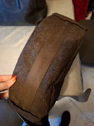 Borsa Borbonese marrone con tasche