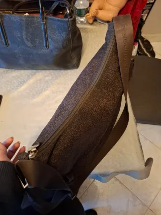 Borsa Borbonese marrone con tasche