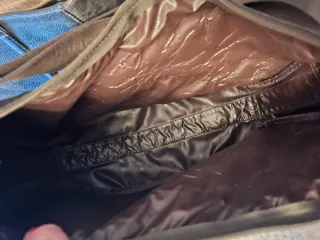 Borsa Borbonese marrone con tasche