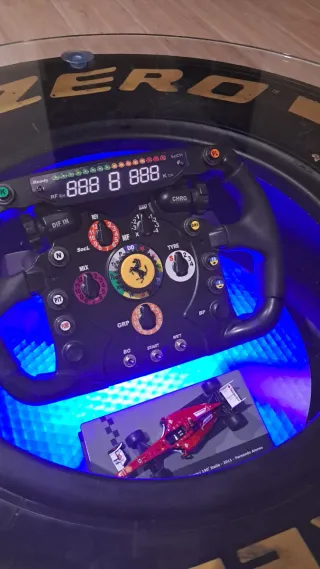 Mesa Café F1 Neumático Pirelli