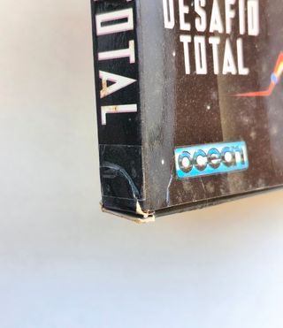 DESAFIO TOTAL SCHWARZENEGGER AMSTRAD OCEAN CAJA