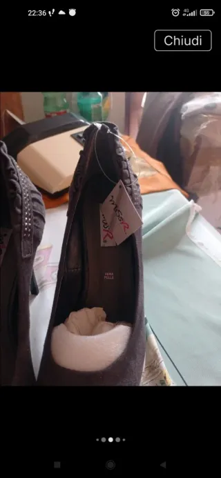 Scarpe con tacco alto marroni