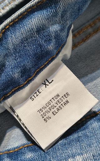 Jeans azules de mujer capri