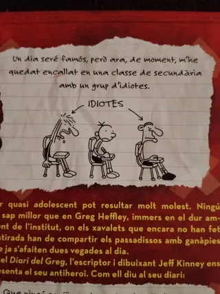 Diari del Greg 1. Un pringat total