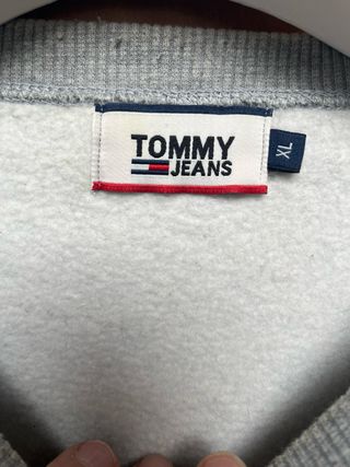 Sudadera Tommy Hilfiger Gris Talla XL