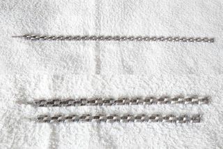 pulseras eslabones media luna