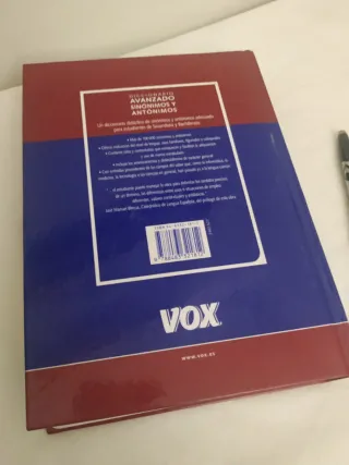 Diccionario Avanzado de Sinonimos y Antonimos L...