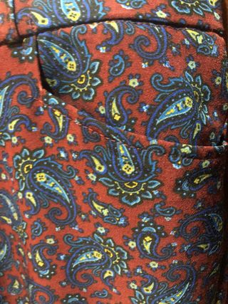 Pantalón estampado Zara Trafaluc