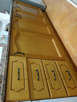 Mueble de cocina de madera