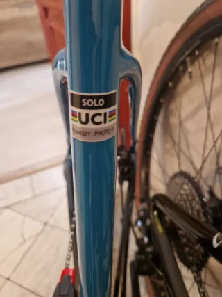 Bicicleta carretera carbono.