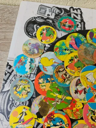 Tazos Looney Tunes Anos 90 (50+ Peças)