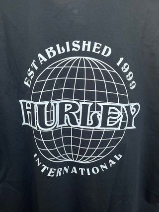 Camiseta Hurley Negra Talla XL