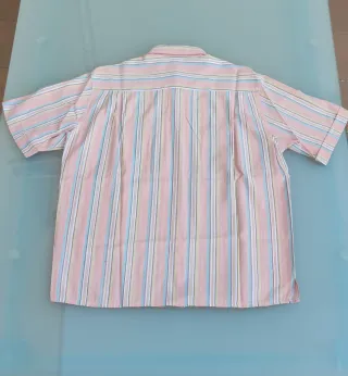 Camisa Verano Shuss Talla XXL Rayas Multicolor