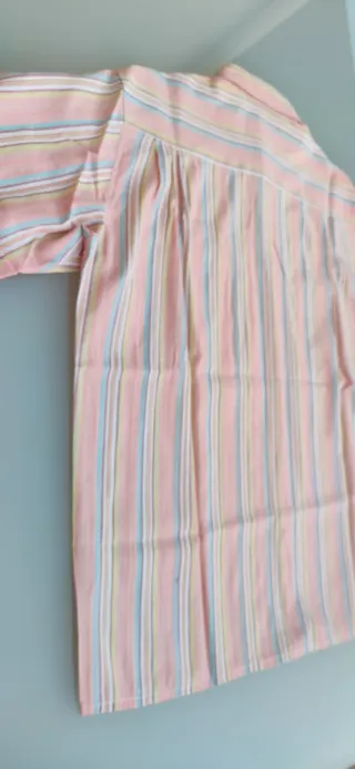 Camisa Verano Shuss Talla XXL Rayas Multicolor