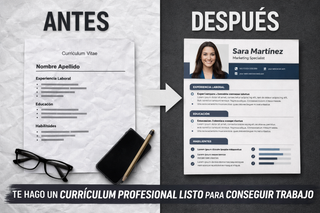 Currículum profesional que consigue entrevistas.