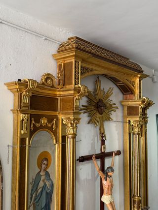 Gran retablo completo,