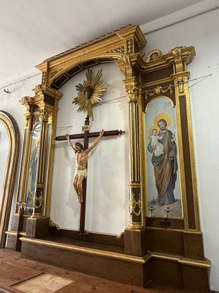 Gran retablo completo,