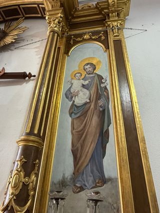 Gran retablo completo,