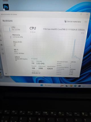 Ordenador portátil Lenovo i3 ONCEAVA GENERACIÓN