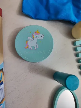 Set Peluquería Madera Infantil
