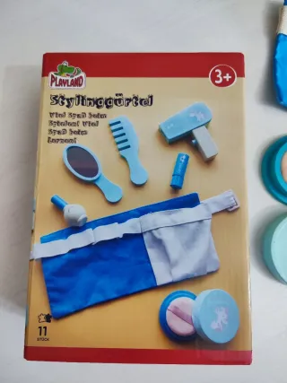 Set Peluquería Madera Infantil