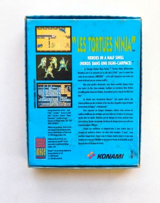 LAS TORTUGAS NINJA AMSTRAD SPECTRUM COMMODORE CAJA