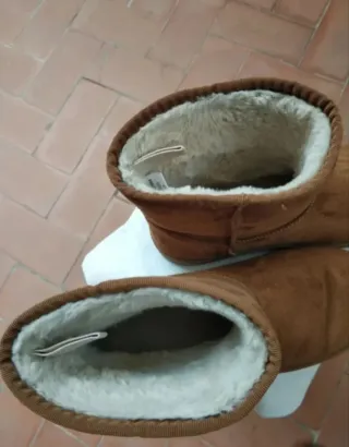 Botas de Invierno Calentitas Marrones