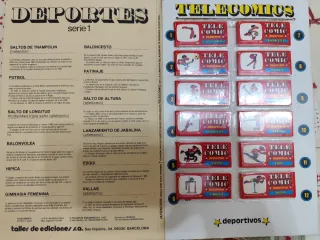 Álbum Tele Comics Deportivos Serie 1