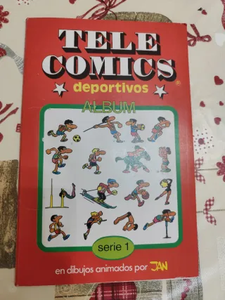 Álbum Tele Comics Deportivos Serie 1