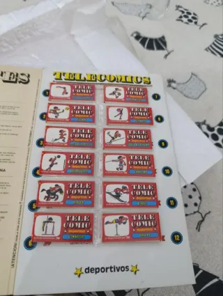 Álbum Tele Comics Deportivos Serie 1