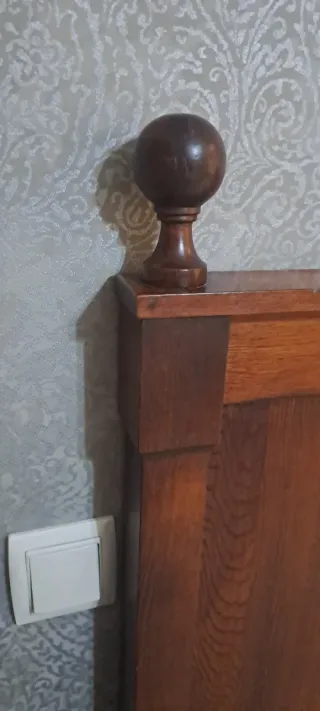 Cabecero de madera para cama de 135 cm