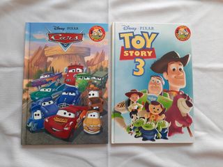 2 cuentos colección Disney Pixar CARS y TOY STORY