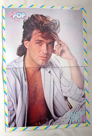 DOS POSTER SERIE V  y MARTIN KEMP (Spandau Ballet)