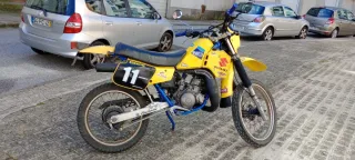 Suzuki TS 125x Enduro Motocross Amarela