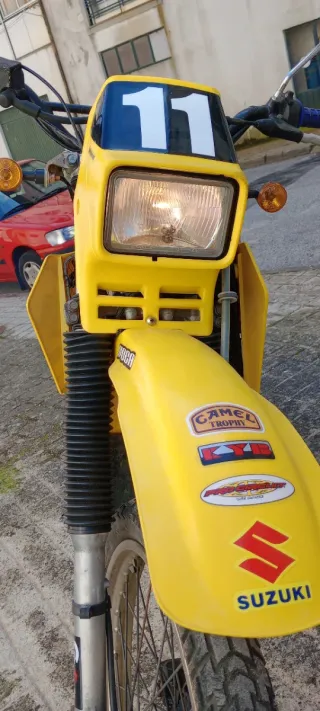 Suzuki TS 125x Enduro Motocross Amarela