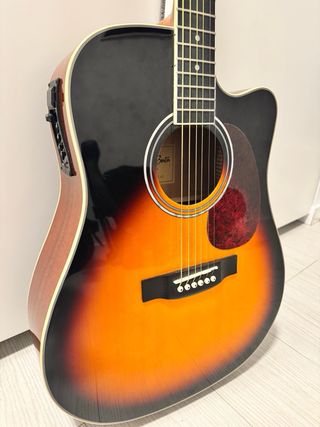 Guitarra Harley Benton D-120CE VS
