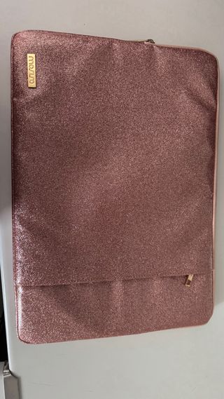 Funda portátil Mosiso rosa brillante
